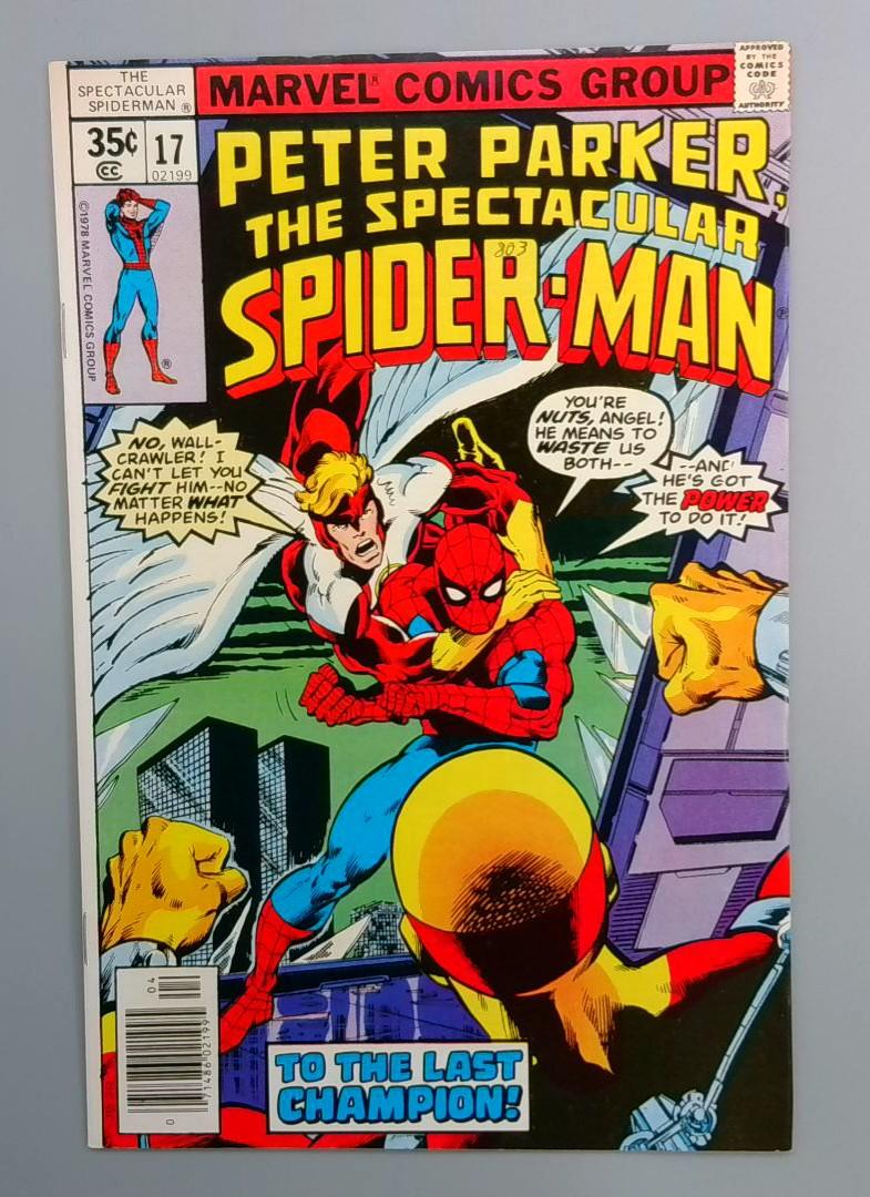Spectacular Spider-Man #17 NM Bobby Drake As Rampage Marvel 1978