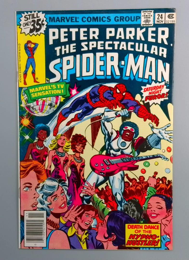 Spectacular Spider-Man #24 VF/NM 1st Hypno Hustler Marvel 1978