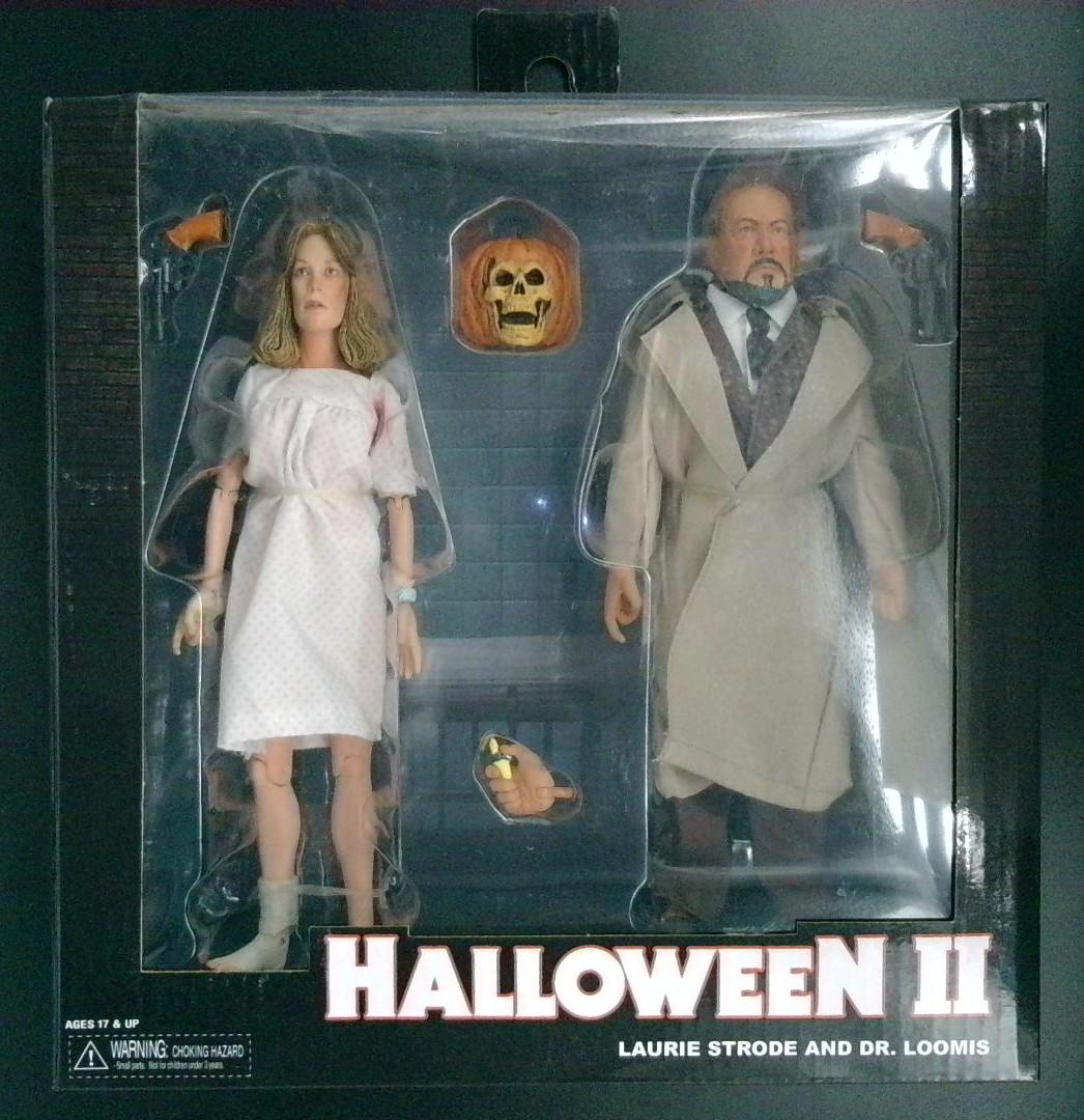 Laurie Strode and Dr. Loomis Halloween II NECA