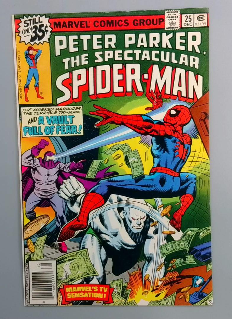 Spectacular Spider-Man #25 1st Appearance of Carrion Marvel 1978