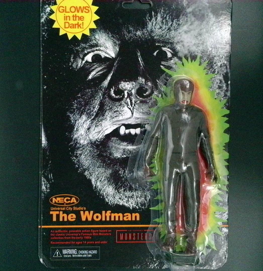 The Wolfman Universal Monsters NECA (Damaged Plastic Seal, Loose)