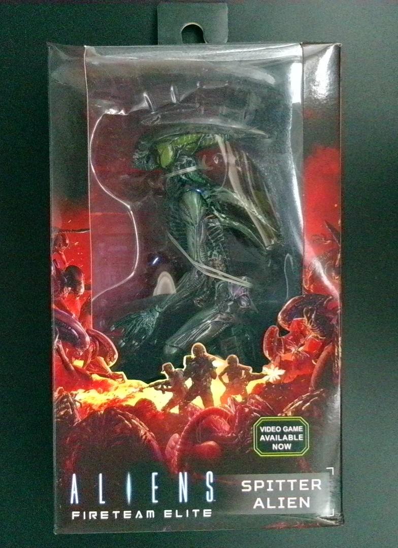 Spitter Alien Aliens Fireteam Elite NECA (Damaged Box)