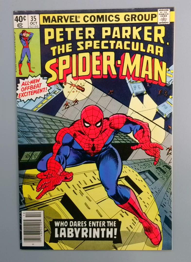 Spectacular Spider-Man #35 VF Mindworm William Turner Marvel 1979