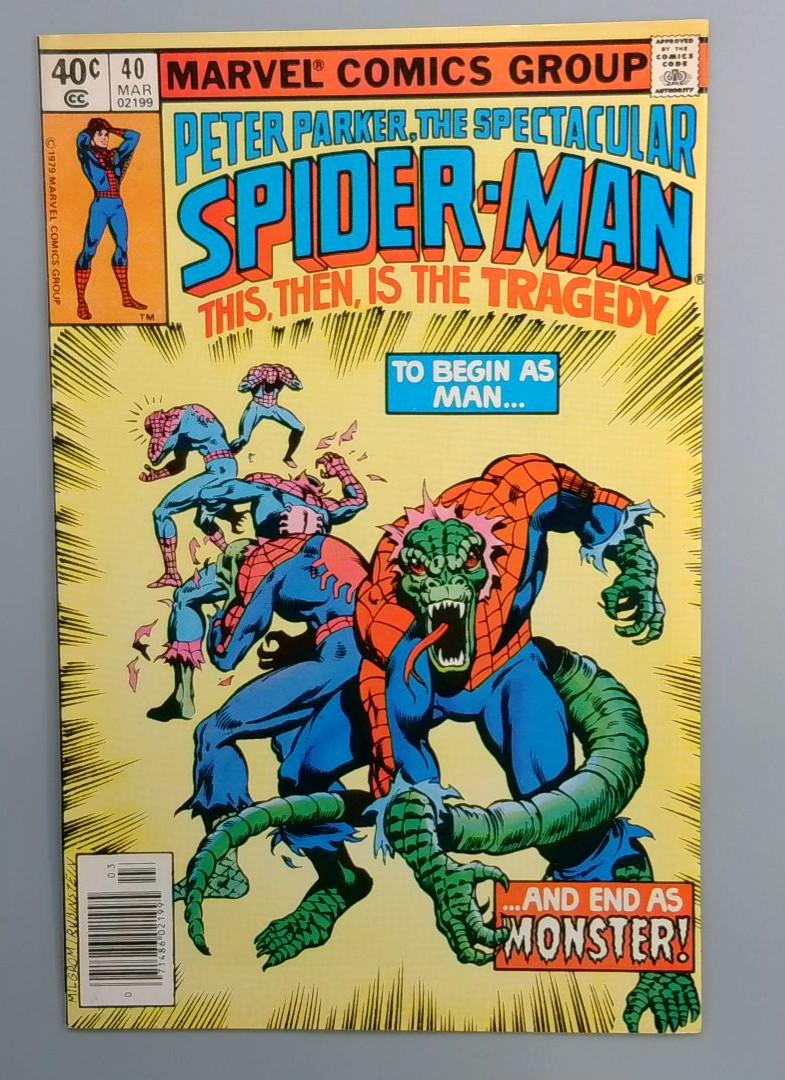 Spectacular Spider-Man #40 Newsstand Edition Marvel 1980