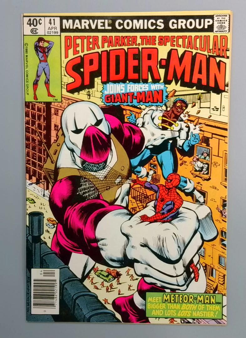 Spectacular Spider-Man #41 NM- Newsstand Edition Marvel 1980