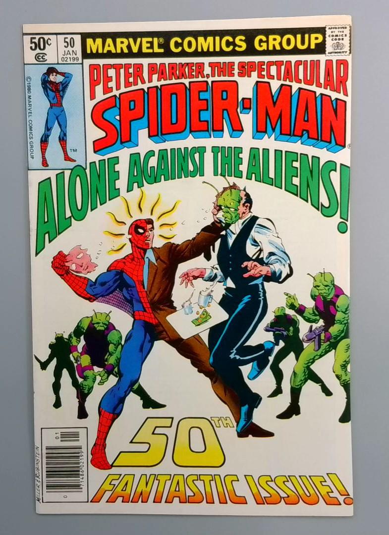 Spectacular Spider-Man #50 NM Newsstand Edition Marvel 1981