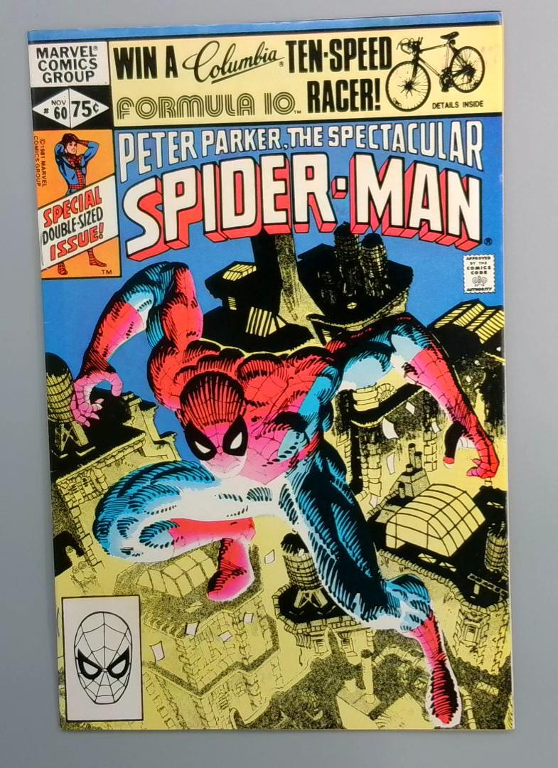 Spectacular Spider-Man #60 VF Origin of Spider-Man Retold Marvel 1981