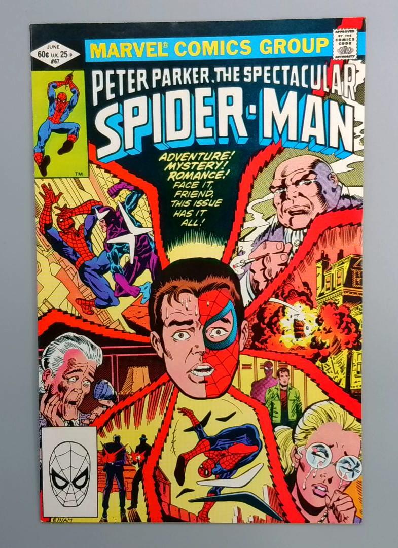 Spectacular Spider-Man #67 VF Marvel 1982