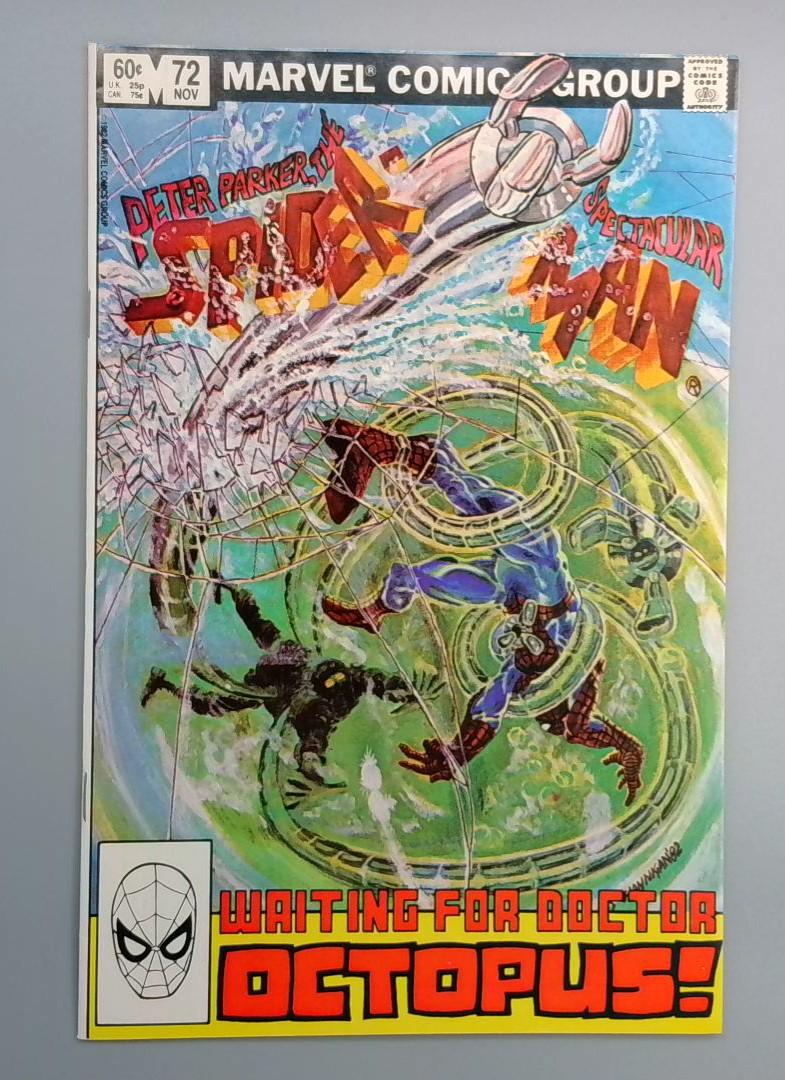 Spectacular Spider-Man #72 NM 1st Ollie Osnick As Doctor Octopus Marvel 1982