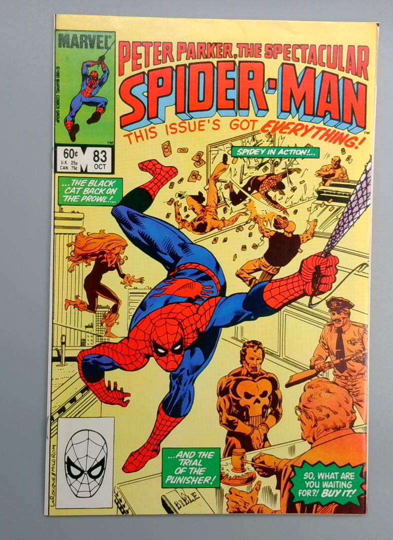 Spectacular Spider-Man #83 Punisher Marvel 1983