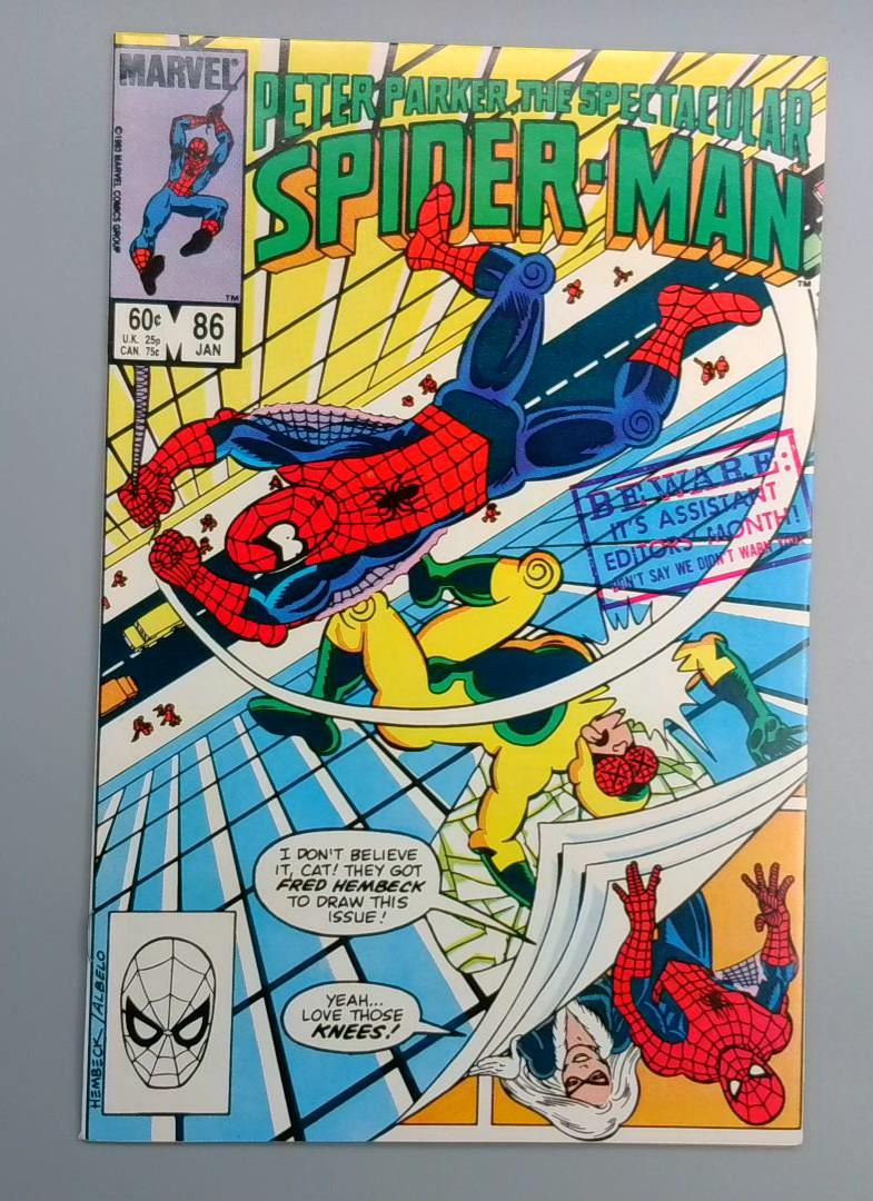 Spectacular Spider-Man #86 NM Marvel 1983
