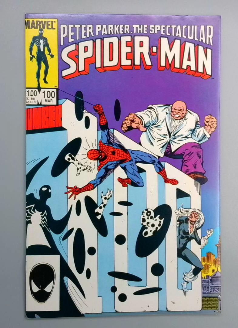 Spectacular Spider-Man #100 NM Double Size Issue Marvel 1985