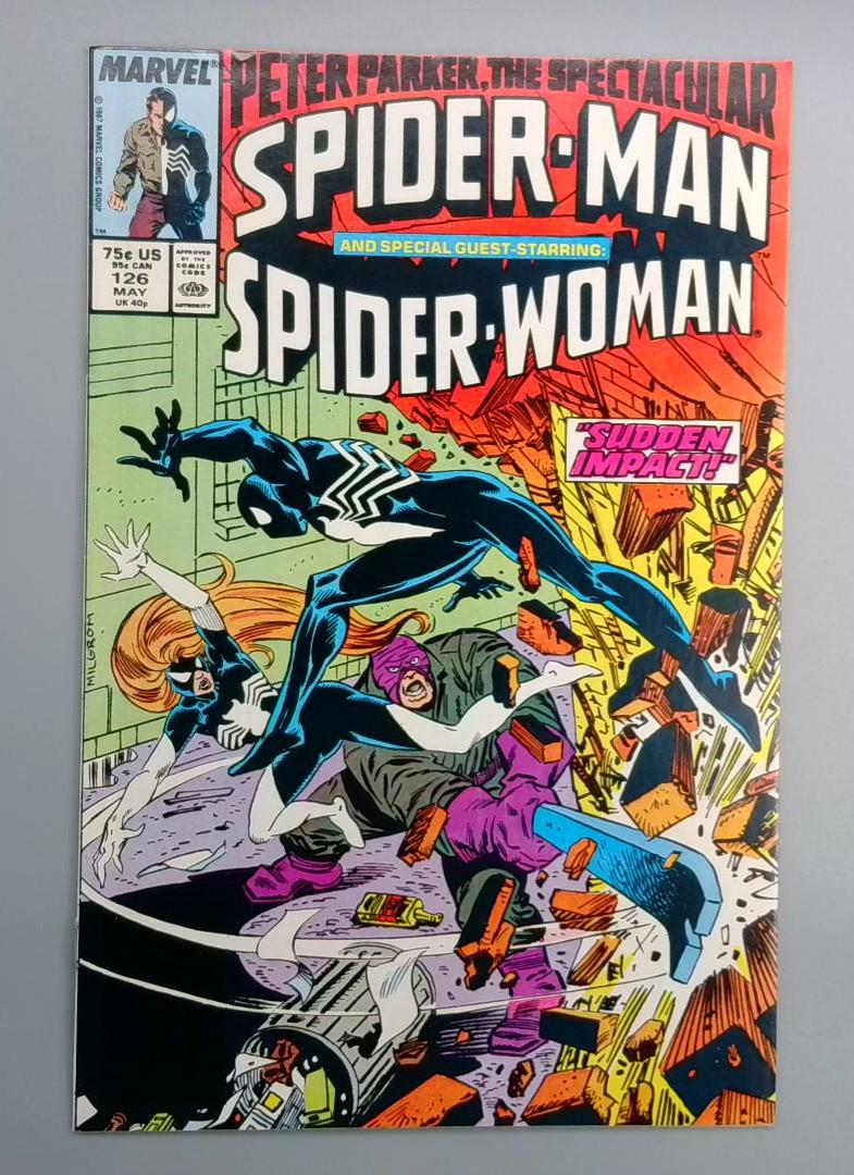 Spectacular Spider-Man #126 VF Marvel 1987
