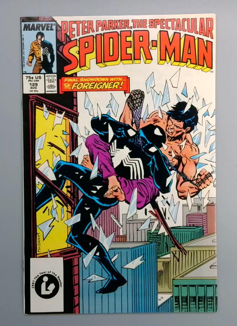 Spectacular Spider-Man #129 Direct Edition Marvel 1987