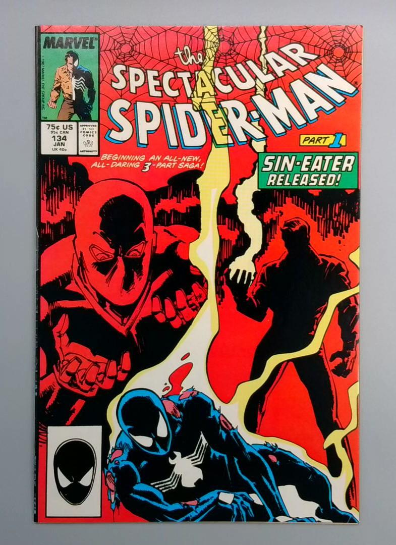 Spectacular Spider-Man #134 Direct Edition Marvel 1988