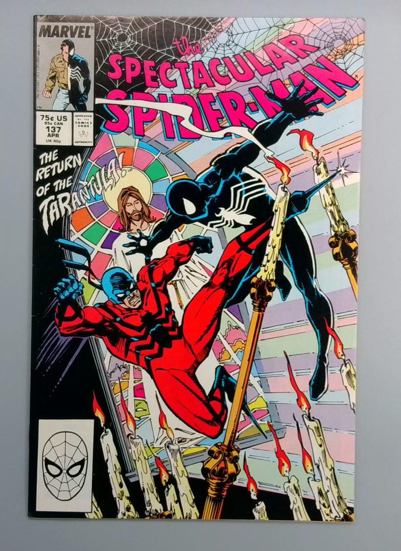 Spectacular Spider-Man #137 Direct Edition Marvel 1988
