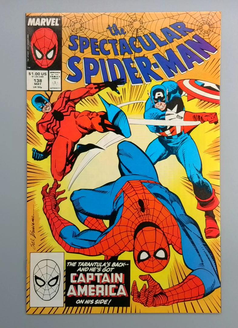Spectacular Spider-Man #138 VF+ Marvel 1988