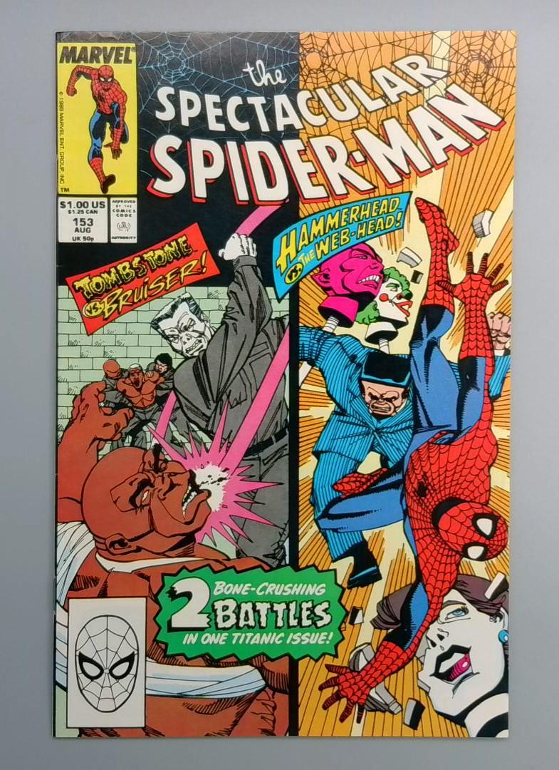 Spectacular Spider-Man #153 VF+ Marvel 1989