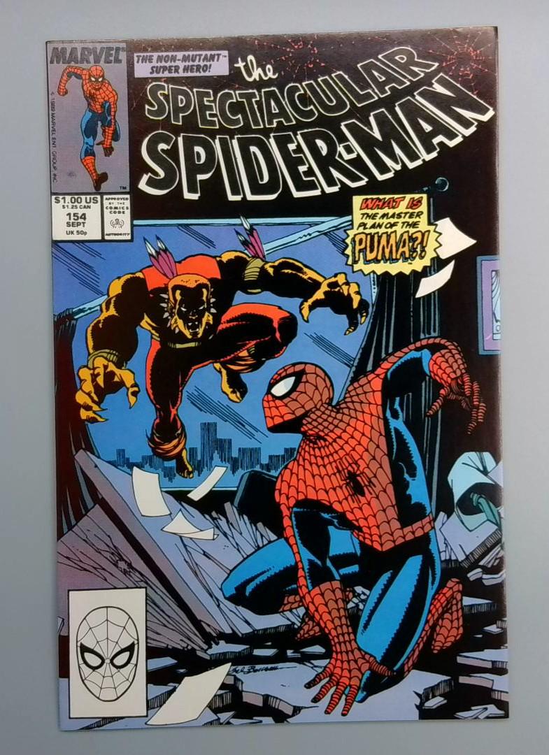 Spectacular Spider-Man #154 NM- Marvel 1989