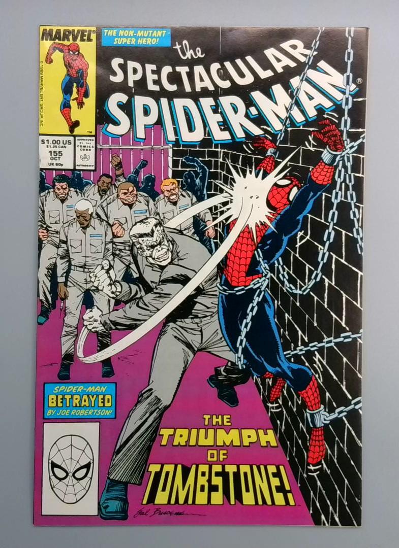 Spectacular Spider-Man #155 VF+ Marvel 1989