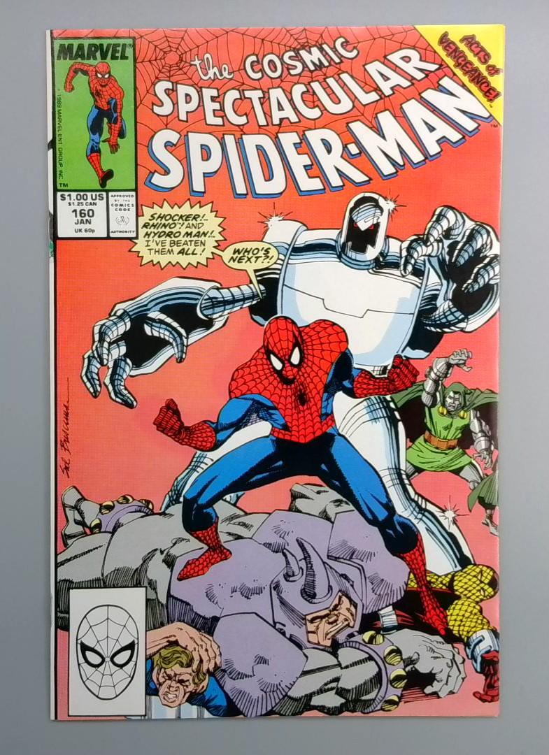 Spectacular Spider-Man #160 NM- Marvel 1990
