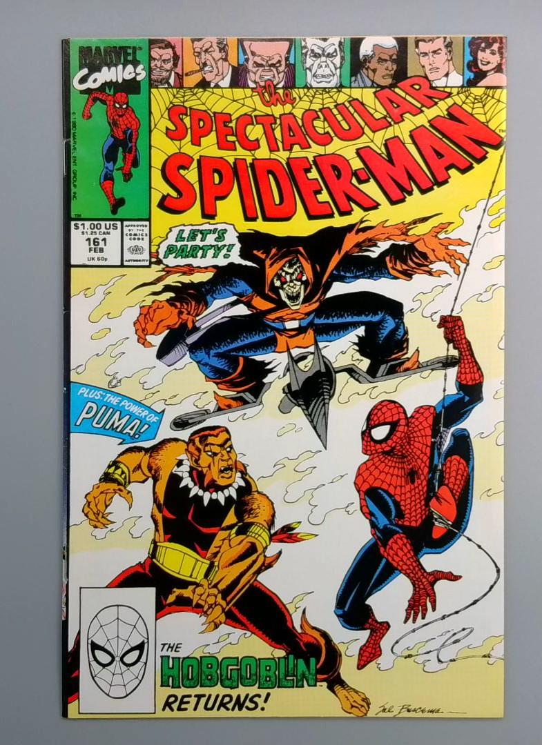 Spectacular Spider-Man #161 Hobgoblin Direct Edition Marvel 1990