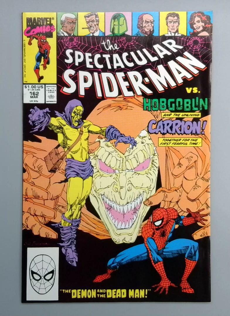 Spectacular Spider-Man #162 Hobgoblin Direct Edition Marvel 1990