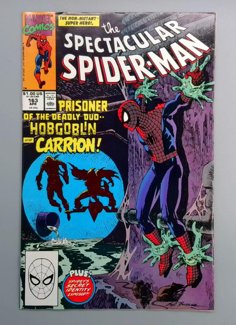 Spectacular Spider-Man #163 Hobgoblin Direct Edition Marvel 1990