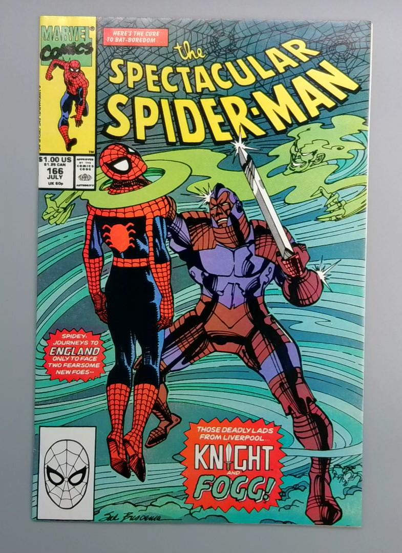 Spectacular Spider-Man #166 Direct Edition Marvel 1990