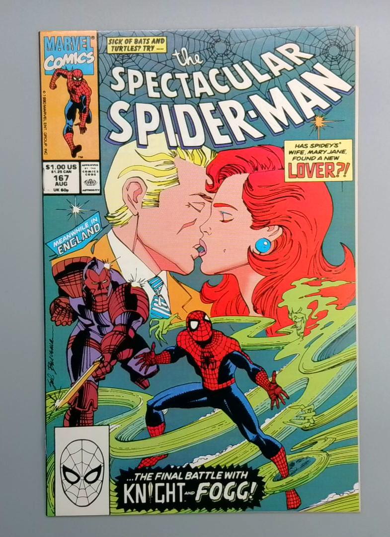 Spectacular Spider-Man #167 NM- Marvel 1990