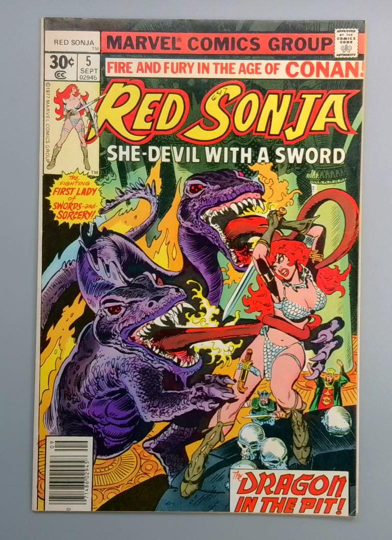 Red Sonja #5 Marvel Comics 1978