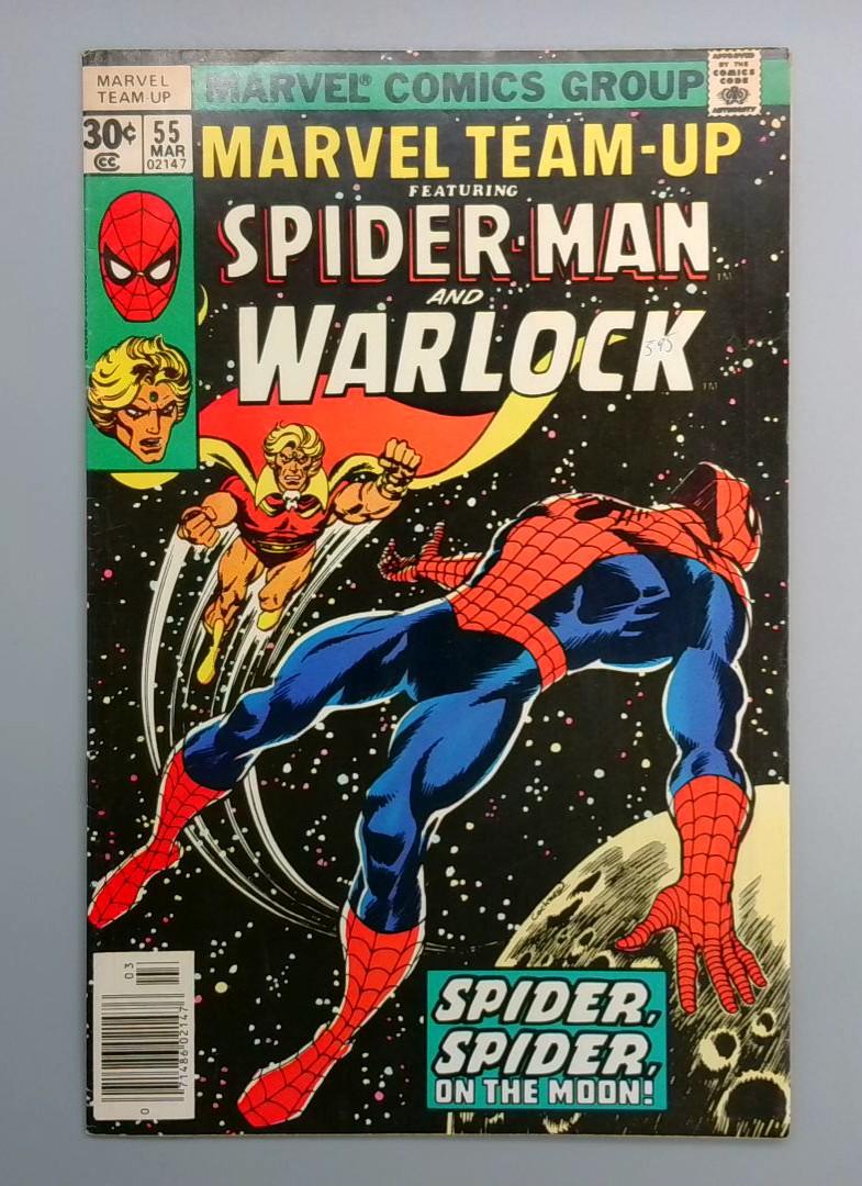 Marvel Team-Up #55 VF+ 1st Appearance of Reality and Power Gems Marvel 1977