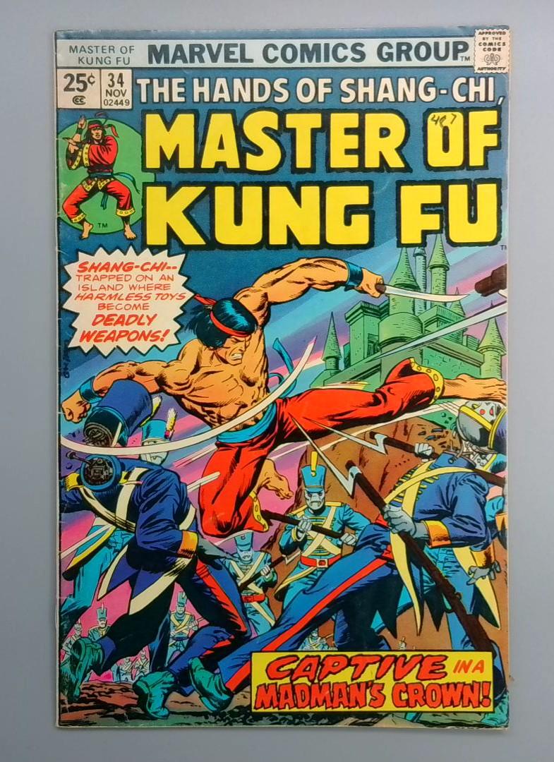 Master of Kung Fu #34 Marvel 1975