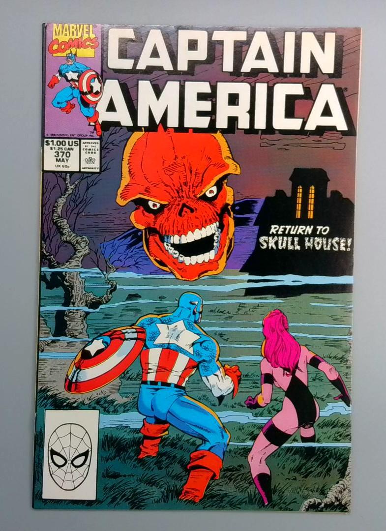 Captain America #370 VF/NM Diamondbacks Marvel 1990
