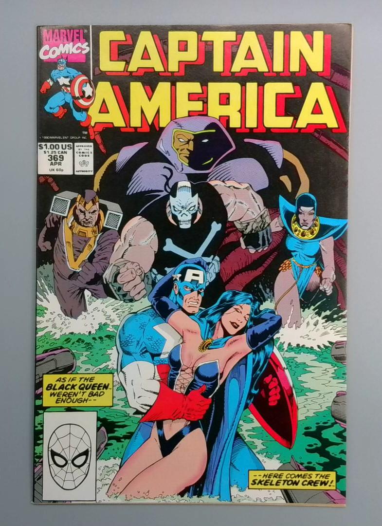 Captain America #369 Crossbones Marvel 1990