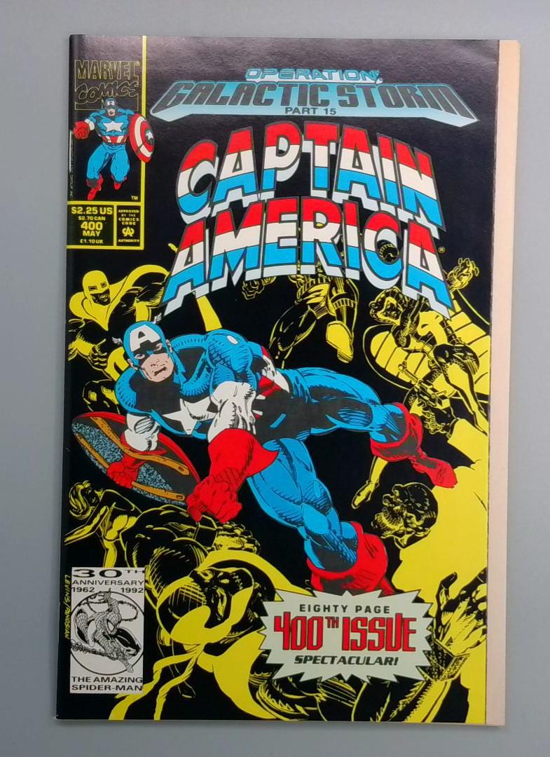 Captain America #400 NM Triple Size Marvel 1992