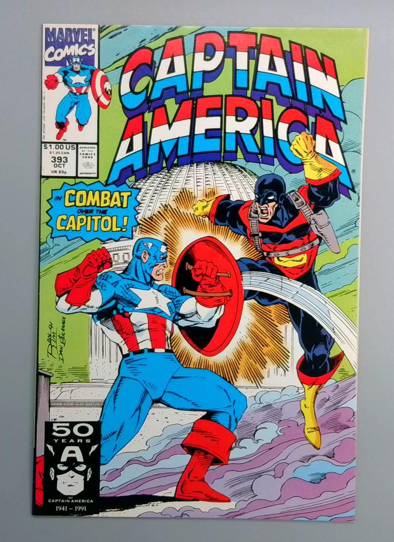 Captain America #393 NM Marvel 1991