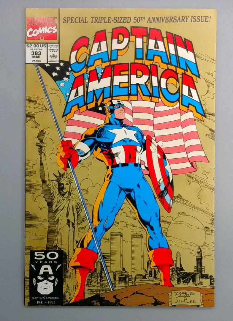 Captain America #383 NM Marvel 1991