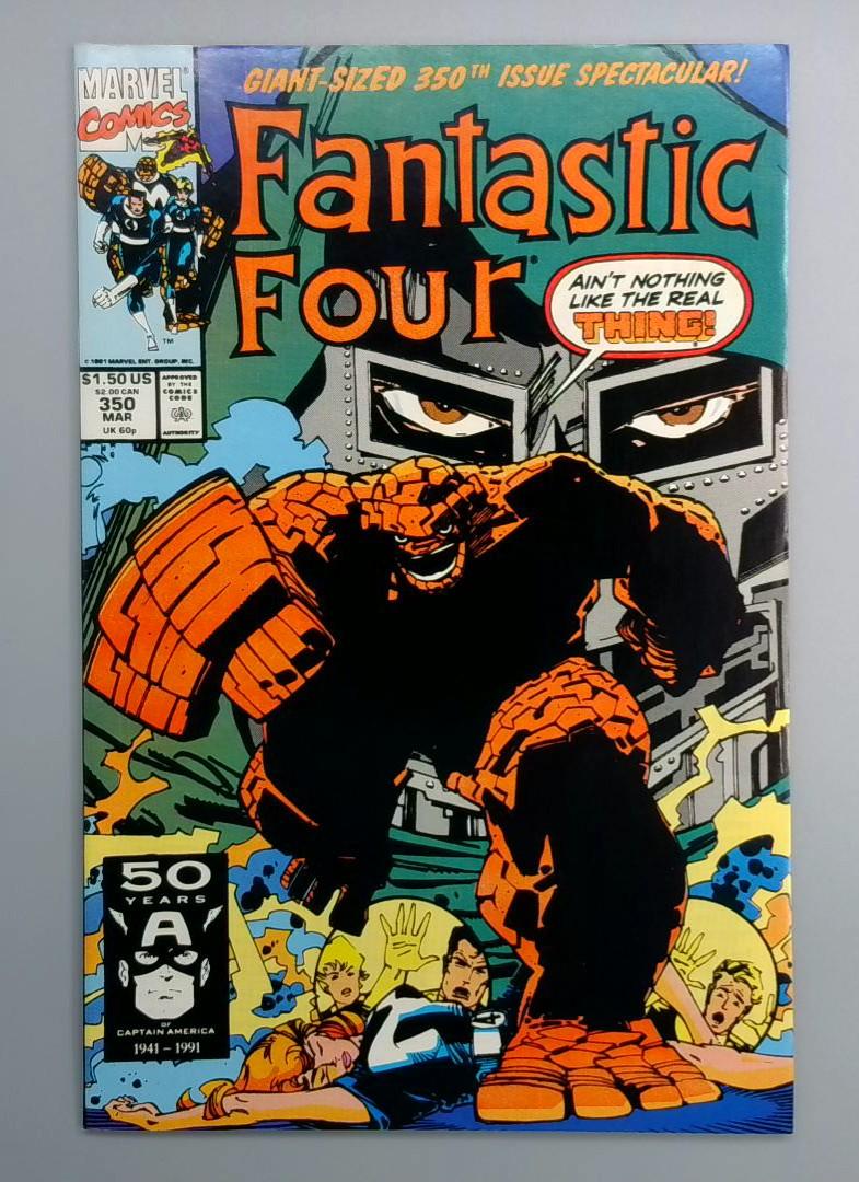 Fantastic Four #350 NM Double Size Marvel 1991