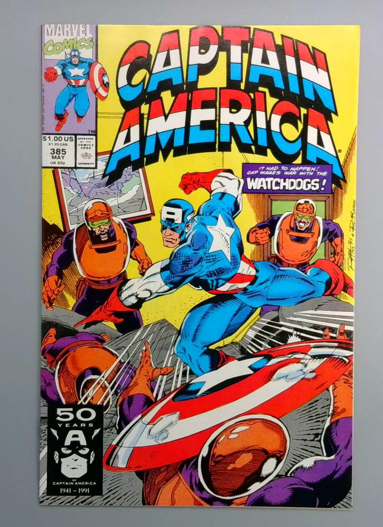 Captain America #385 NM Marvel 1991