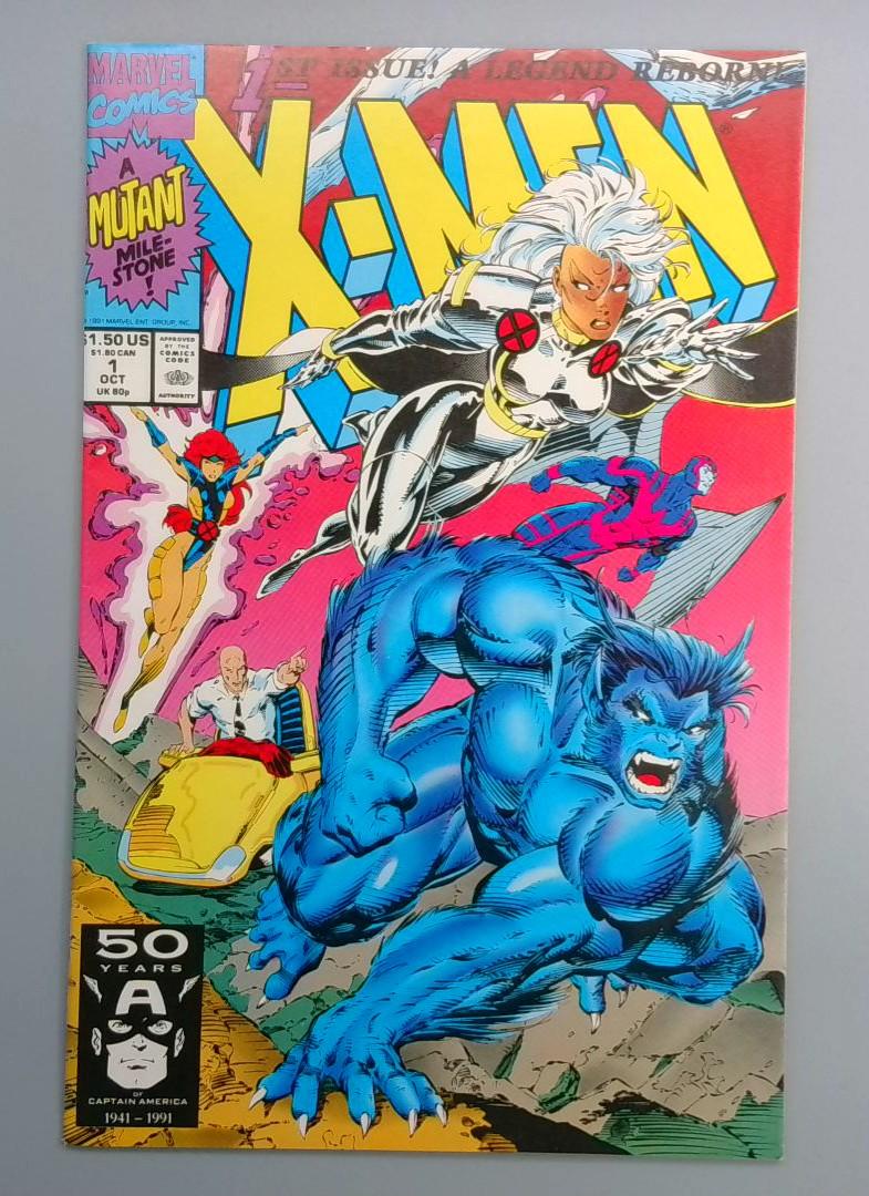 X-Men #1 Jim Lee Art Marvel Comics 1991