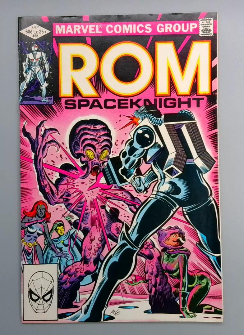 Rom #32 VF+ 3rd Appearance of Rogue Marvel 1982