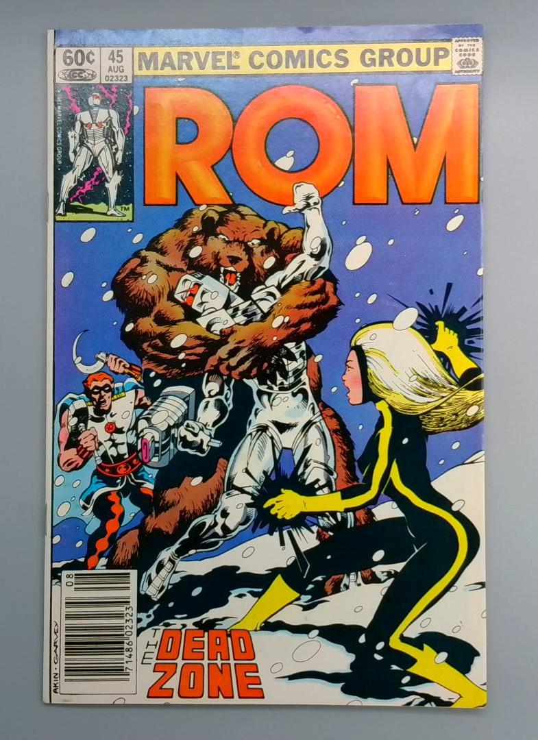 Rom #45b Newsstand Edition Marvel 1983