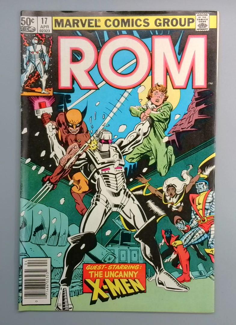 Rom #17 X-Men Newsstand Edition Marvel 1981