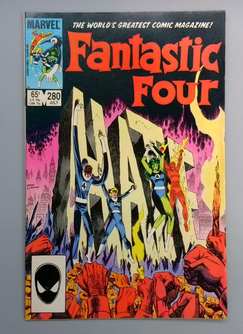 Fantastic Four #280 Sue Storm Becomes Malice Marvel 1984