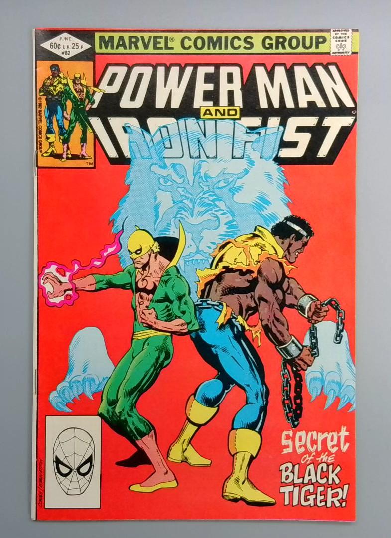 Power Man and Iron Fist #82 Direct Edition Marvel 1982