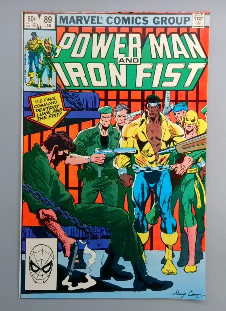Power Man and Iron Fist #89 VF Marvel 1982