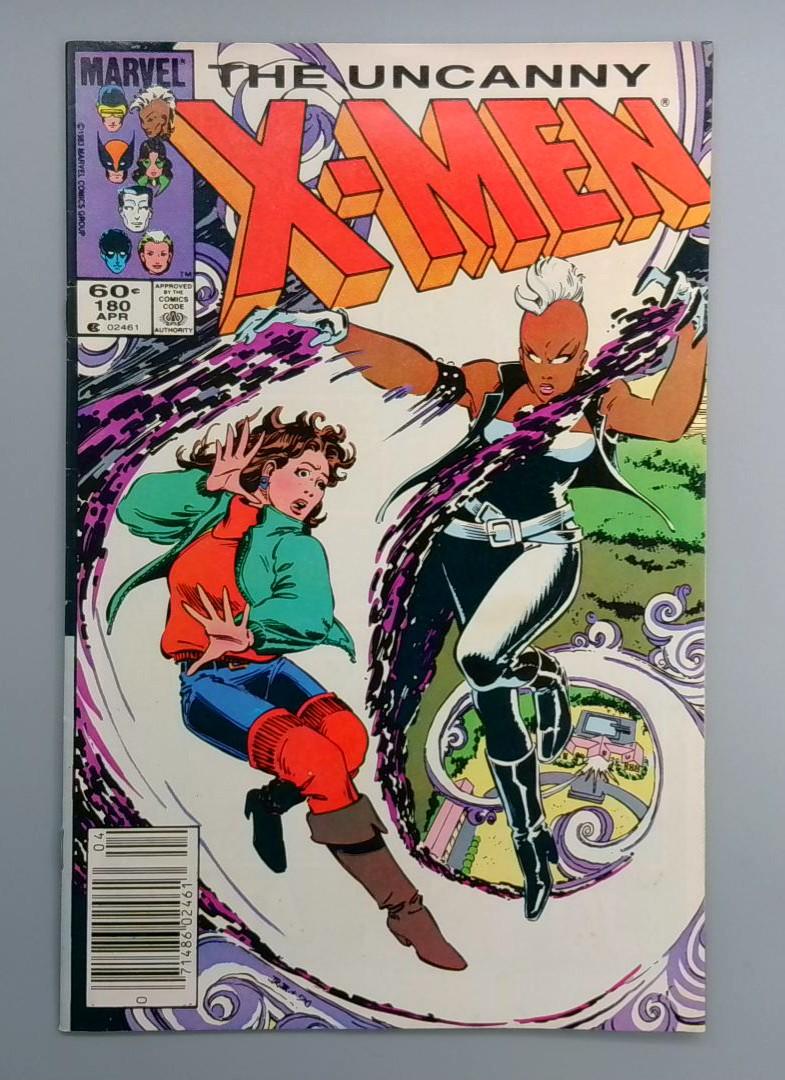 The Uncanny X-Men #180 1st Appearance of Cypher Marvel 1984