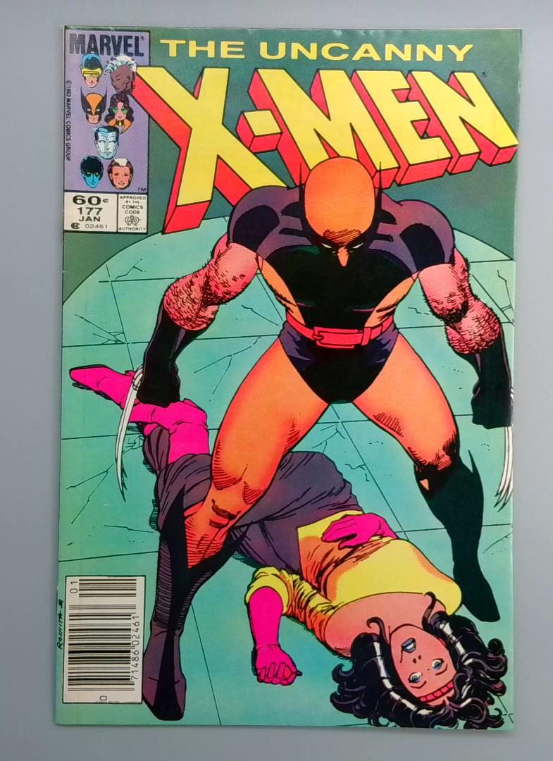 Uncanny X-Men #177 Newsstand Edition Marvel 1984