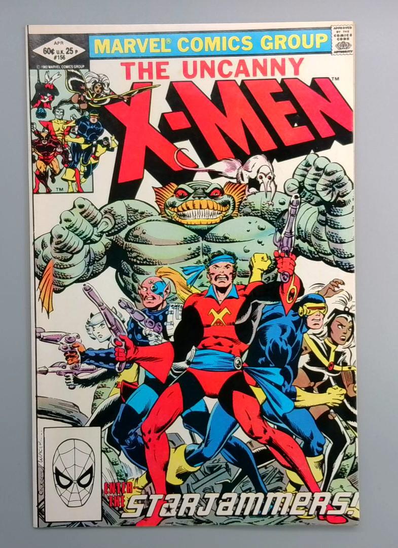 Uncanny X-Men #156 1st Appearance of Sikorsky Direct Edition Marvel 1982